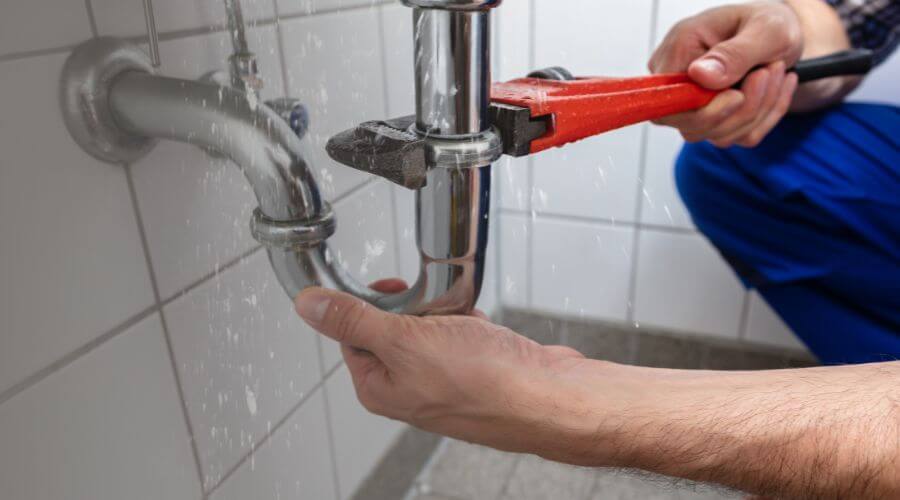 Indoor tankless water heater installation in Whitetail, MT